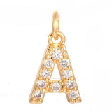 A-Z Letter Pendant Charms for Jewelry Making Couple Initials Name Diy