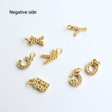 A-Z Letter Pendant Charms for Jewelry Making Couple Initials Name Diy