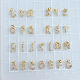 A-Z Letter Pendant Charms for Jewelry Making Couple Initials Name Diy