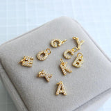 A-Z Letter Pendant Charms for Jewelry Making Couple Initials Name Diy