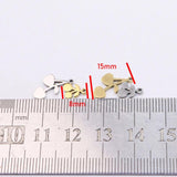 10 Stainless Steel Fruit Cherry Charms Pendant DIY Necklace Earrings Bracelet