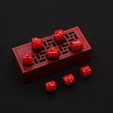 Natural Red Coral Small Pendant Tree Dendritic Coral Sea Bamboo Pendant Jewelry