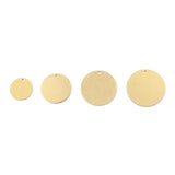 Raw Brass Round Stamping Blank Disc Charms Pendant For DIY Jewelry Making