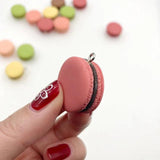 Resin Macaron Charms Pendants Jewelry Making