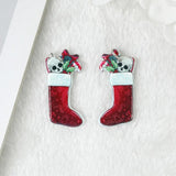 12Pcs Christmas Charms Spooky Tree Skull Santa Claus Holiday Pendant
