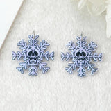 12Pcs Pastel Goth Christmas Charms Gingerbread Snowman Pendant DIY Making