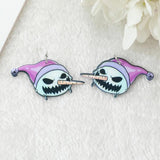 12Pcs Pastel Goth Christmas Charms Gingerbread Snowman Pendant DIY Making