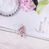 4pcs Acrylic Dinosaur Crocodile Tail Charms DIY Hairpin Brooch Cabo Beads