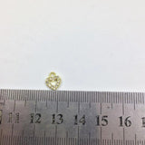 10pcs Tiny Heart Rhinestone Charms Pendant DIY Jewelry 2 Colors