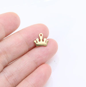10pcs Anti Allergic Stainless Steel Charm Pendant