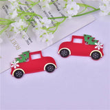 10pcs Christmas Car Tree Charms for DIY Jewelry Making