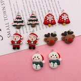 10pcs Reindeer Pendant for Christmas DIY Jewelry