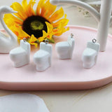 10 Pcs Mini Toilet Resin Charms for Earring Keychain DIY