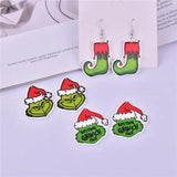 10pcs Christmas Cartoon Charms for DIY Jewelry Making