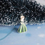 10 Pcs Castle Princess Deer Enamel Charms for DIY Jewelry Making