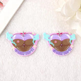 12Pcs Spooky Sexy Booty Acrylic Charms Ghoul Pastel Goth Pendant