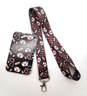 1 Pcs Doctor Nurse Card Neck Strap Lanyard Phone Charms Key Chain