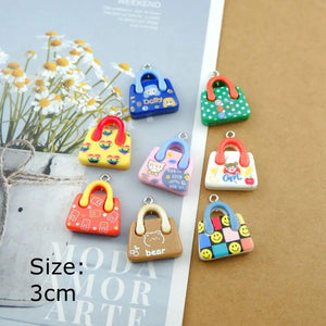 Bag Charms For Jewelry Making DIY Craft Pendants Dollhouse