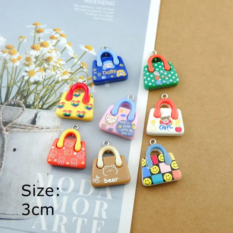 Bag Charms For Jewelry Making DIY Craft Pendants Dollhouse