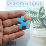 10pcs Balloon Dog Resin Charms for Jewelry Making