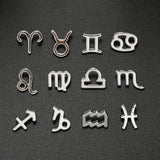 12pcs 12 Constellation Charm for Women Zodiac Jewelry Chokers Making Gift