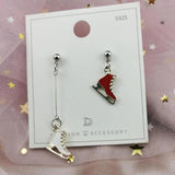 20Pcs Skates Enamel Charms Pendant Metal Drop Oil Dangles DIY Jewelry Bracelet