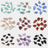 Raw Stone Pendant Quartzs Crystals Agat Gems Pendants