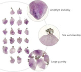 Raw Stone Pendant Quartzs Crystals Agat Gems Pendants