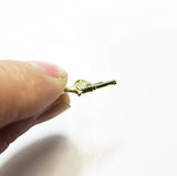 20pcs Mini Gun Charms Zinc Alloy Jewelry DIY 2 Colors