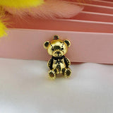 10pcs Antique Plated Bear rabbit Charms Pendant for Bracelet Necklace DIY