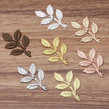 20pcs 32x50mm Leaf Charms Pendants for Jewelry Making DIY