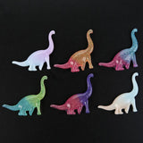10Pcs Dinosaur Charms Resin Cabochons for DIY Pendant Earrings