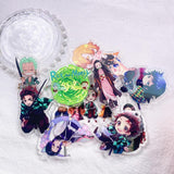 10pcs Demon Slayer Keychain Kimetsu no Yaiba Blade of Ghost Keychains