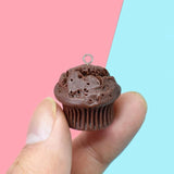 10pcs 3D Mini Cupcake Resin Charms for DIY Jewelry Making