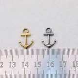 5pcs Stainless Steel High Anchor Charms Pendant DIY Necklace Earrings Bracelets