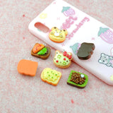 10pcs Cake Food Charms for Jewelry Making