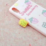 10pcs Cake Food Charms for Jewelry Making