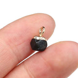 5pcs/lot Natural Stone Small Pendant Charms for Jewelry Making DIY