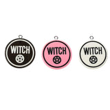 15Pcs 28MM Halloween Party Charms Witch Resin Punk Jewelry Findings