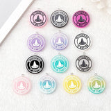 15Pcs 28MM Halloween Party Charms Witch Resin Punk Jewelry Findings