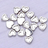 Crystal Puzzle Rainbow Heart Floating Charms Angel Wing Love Breloque