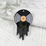 10pcs Phonograph Clapper Acrylic Charms DIY Jewelry Earring Keychain