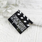 10pcs Phonograph Clapper Acrylic Charms DIY Jewelry Earring Keychain