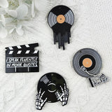 10pcs Phonograph Clapper Acrylic Charms DIY Jewelry Earring Keychain