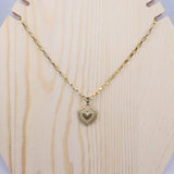 5pcs 14mm Stainless Steel Heart Charms Pendant DIY Necklace Earrings Bracelet