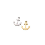 10pcs 14*10mm Stainless Steel Anchor Charms Pendant DIY Jewelry Unfading