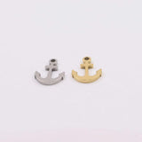 10pcs 14*10mm Stainless Steel Anchor Charms Pendant DIY Jewelry Unfading