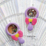 10Pcs Resin Magic Wand Box Milk Bottle Pendant Charms for Jewelry Making
