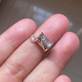 30pcs Needle & Thread Sewing Charms Pendants for Earrings DIY Jewelry Making