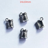 30pcs Needle & Thread Sewing Charms Pendants for Earrings DIY Jewelry Making